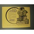 1908 Kellogg's Corn Flakes Cereal Ad - Sweetheart