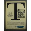 1966 General Motors Ad - T For Training, Tops
