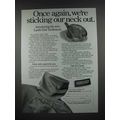 1996 Lands End Turtleneck Ad - Sticking Our Neck Out