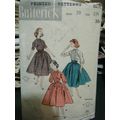 Vintage Butterick 8278 Sub Teen Shirtwaist Sepa...