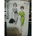 Vintage Butterick 9012 Teen Size Dress & Jacket...