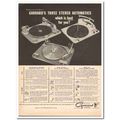 GARRARD SALES CORP 1961 Three Stereo Automatic ...