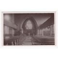 Interior of Parish Church Kirkham Postcard 1950...