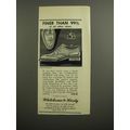 1952 Whitehouse & Hardy Johnston & Murphy Rumson Shoes Ad - Finer than 99%