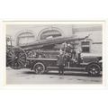 West Hartlepool Fire Brigade Reproduction Postc...