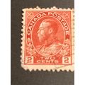 Briefmarke Kanada 2 Cent 1911 Michel 97 gestempelt