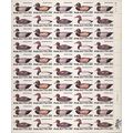 Duck Decoys Stamp Full Sheet of 50 - 20 Cent Po...