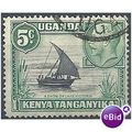 KUT 1935 SG111 5c Black & Green Fine Used .