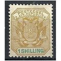 Transvaal 1896 SG223 1/- Ochre & Green Mounted ...