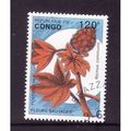 CONGO 1993 WILDFLOWERS SG1377 120F RICINUS COMM...