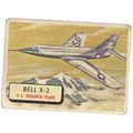 PLANES A&BC card no 65 EARLY 60's BELL X-2 us r...