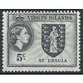 Virgin Islands 1956 SG154 5c Grey-Black Mounted...