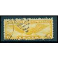 Used C19 6c Winged Globe Average WA0440