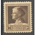 878 10c Jane Addams Fine MNH GA0288