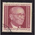 AUSTRIA 1981 BI-CENTENARY KELSEN 3s USED SG1913
