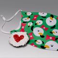 ADJUSTABLE Happy Howl-idays Face Mask[ ]