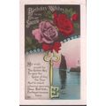 Vintage British PC 1939 - Birthday Wishes To My...