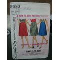 Vintage Simplicity 5583 Misses Skirt Pattern - ...