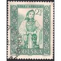 POLAND, Gorale Folk Costume, woman, green 1959, 2.50 Zl