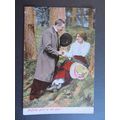 Awfully Glad To See You! Novelty Vintage Postcard