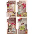 Babys First Birthday 4x Antique Cat Dog Toy Rea...