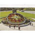 Ontario Hydro Floral Clock Canada Postcard unus...