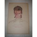 1973 David Bowie Aladdin Sane Album Advertisement