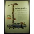 1957 Chevrolet Bel Air 2-Door Sedan Ad - Full of Spunk