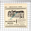 Randolph Hotel Oxford Mrs M A Stewart Small Adv...