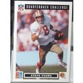 1991 Upper Deck STEVE YOUNG (49ers) Domino's Pi...