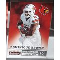 2015 Panini Contenders DP DOMINIQUE BROWN (Loui...