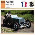 Collectors Club card. Classic Cars. Panhard Gra...