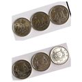 Republic of Singapore 2013-2019 20-cent both pr...