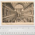 1943 postcard Galleria Umberto, Napoli, Italy r...