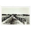 Hampshire postcard Toll Bridge & Langstone Harb...