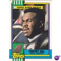 1990 Topps Card No 388 Courtney Hall San Diego ...