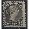 Canada 1868 SG46 1/2c Black Fine Used .. .