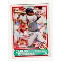 1990 Score Young Superstars Carlos Quintana RC ...