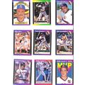 1989 Donruss baseball California Angels team se...