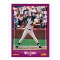 1988 Score Will Clark baseball card #78 – Giants