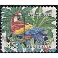 AUSTRALIA, 1994 45c Scarlet Macaw p11.5, SG 148...