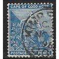 CAPE OF GOOD HOPE 1884/1890 SG 51 - fine used (o)