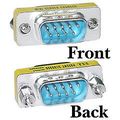 Serial Mini Gender Changer / Coupler, DB9 Male ...