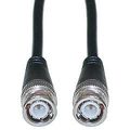 BNC RG58/AU Coaxial Cable, 50 Ohm, Black, BNC M...