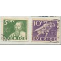 Sweden Stamps Scott #251 To 253, Used, Scans of...