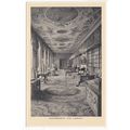 The Library Chatsworth House Derbyshire Postcar...
