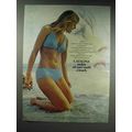 1970 Catalina Bikini Swimsuit Ad - All World A ...