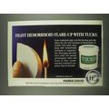 1985 Parke-Davis Tucks Medicated Pads Ad - Figh...