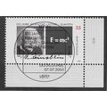GER 2005 55c 'EINSTEIN' (CORNER MARGIN) FINE US...
