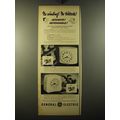 1950 General Electric Clocks Advertisement - Pa...